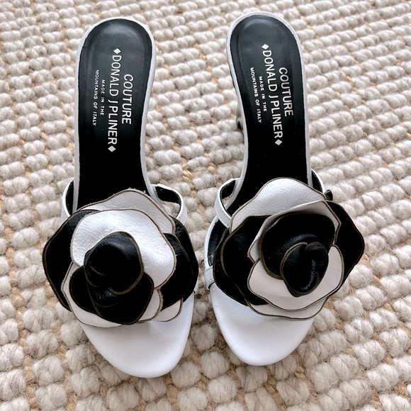 Vintage Donald Pilsner Couture rose shoes - Picture 2 of 5